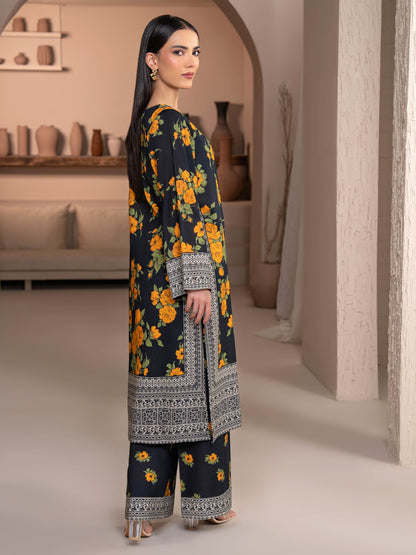 2 Piece Khaddar Suit-Printed (Unstitched)