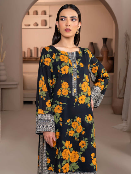 2 Piece Khaddar Suit-Printed (Unstitched)