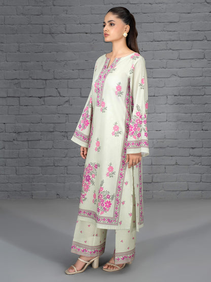 2 Piece Khaddar Suit-Printed (Unstitched)