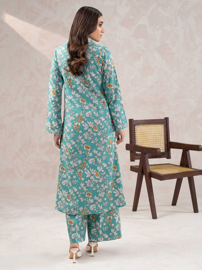 2 Piece Khaddar Suit-Printed (Unstitched)