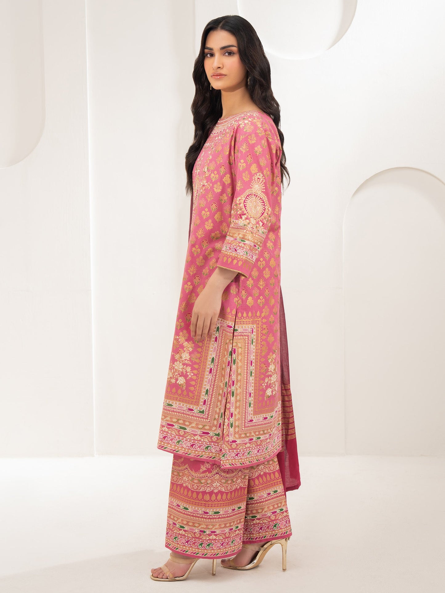 3 Piece Lawn Suit-Paste Print (Unstitched)