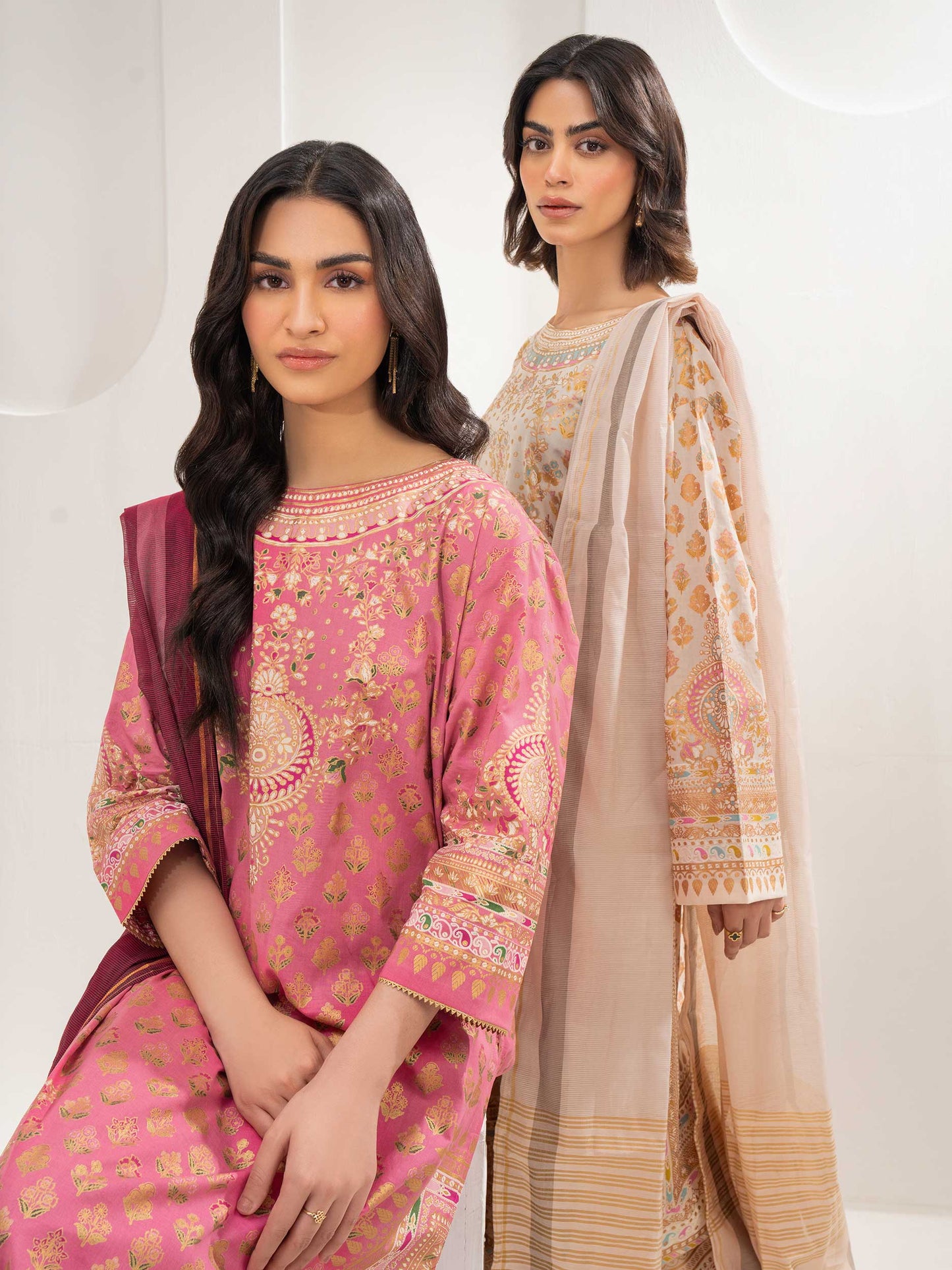 3 Piece Lawn Suit-Paste Print (Unstitched)
