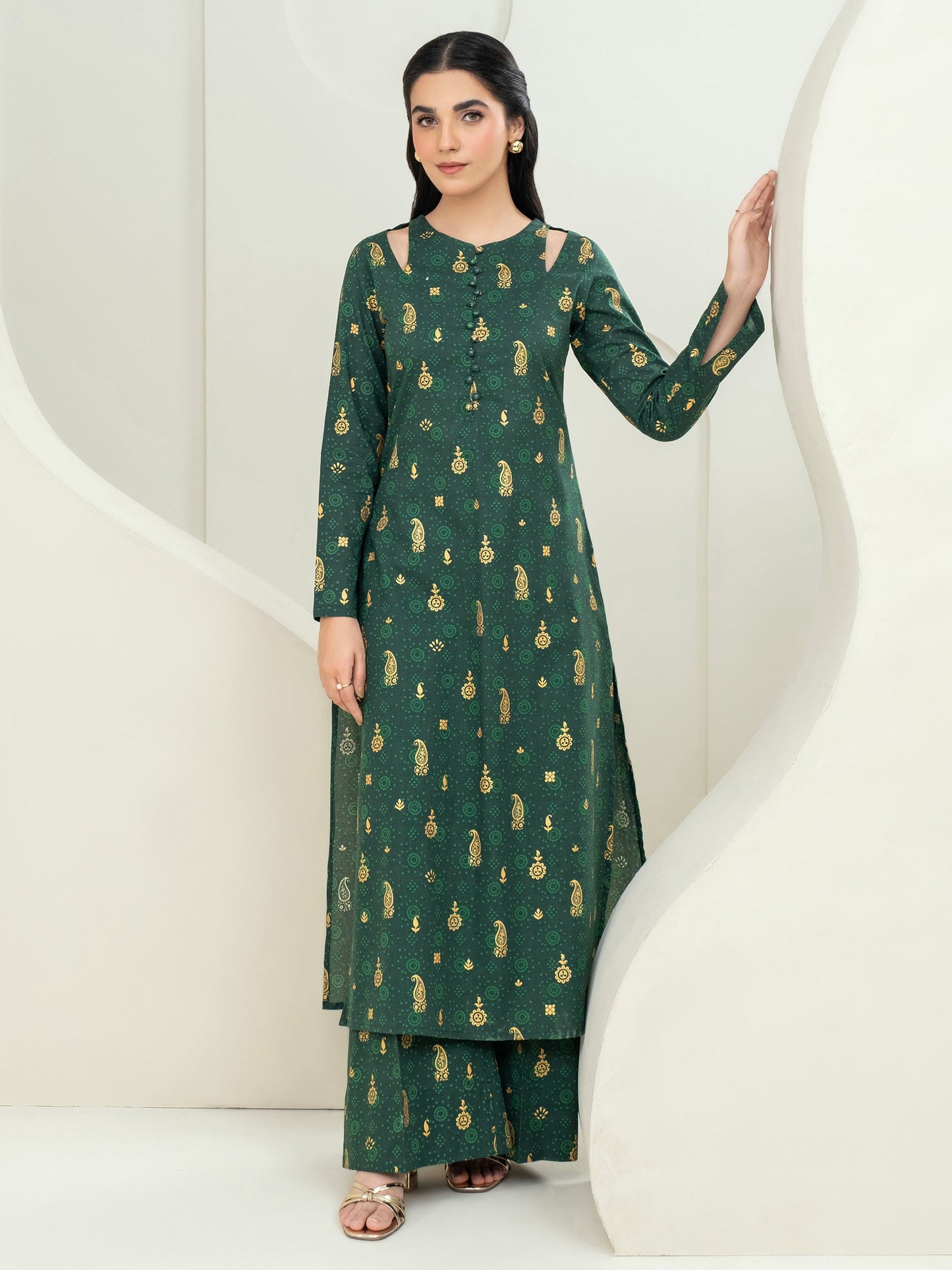 Lawn Shirt-Paste Print (Unstitched)