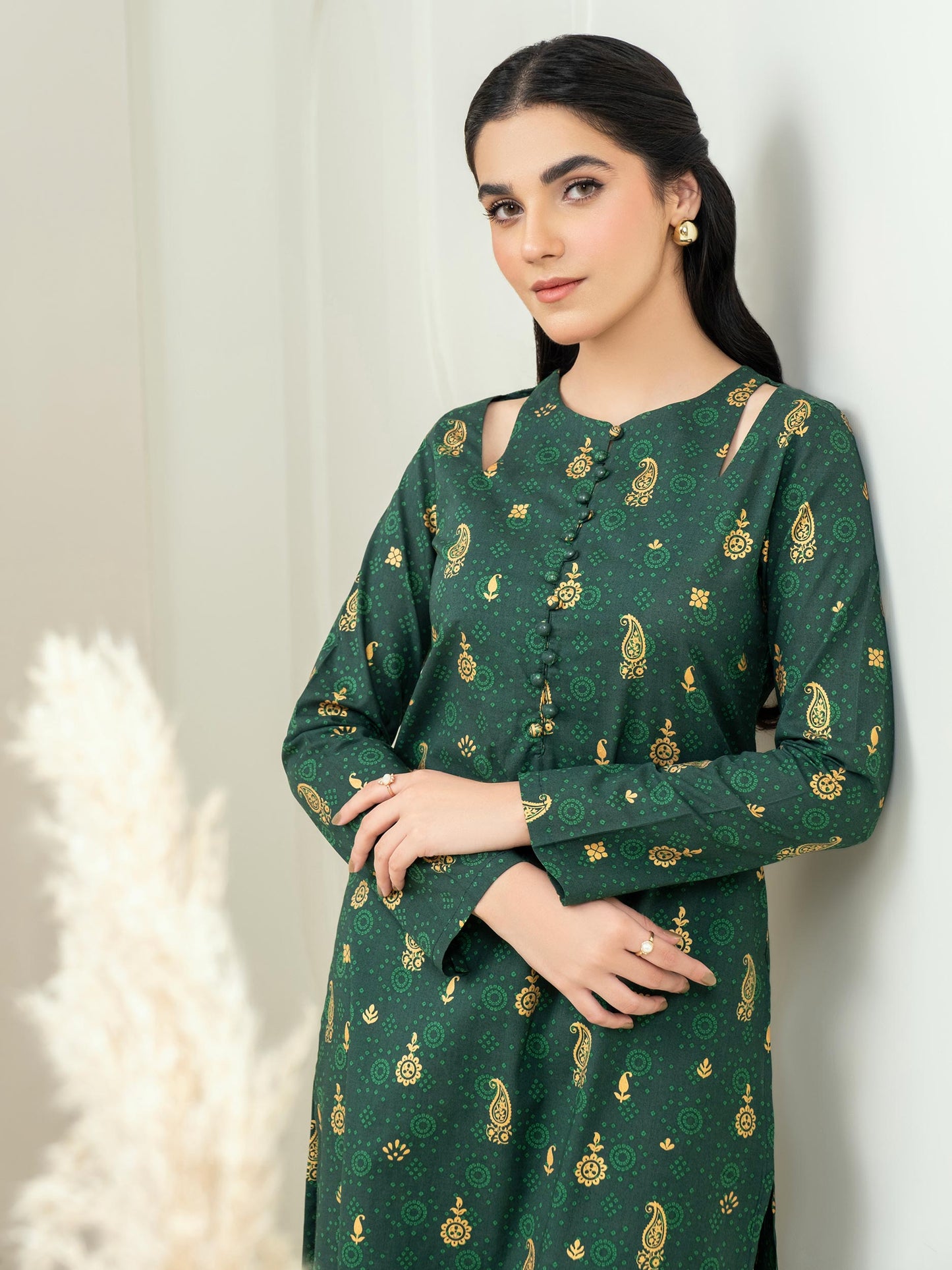 Lawn Shirt-Paste Print (Unstitched)