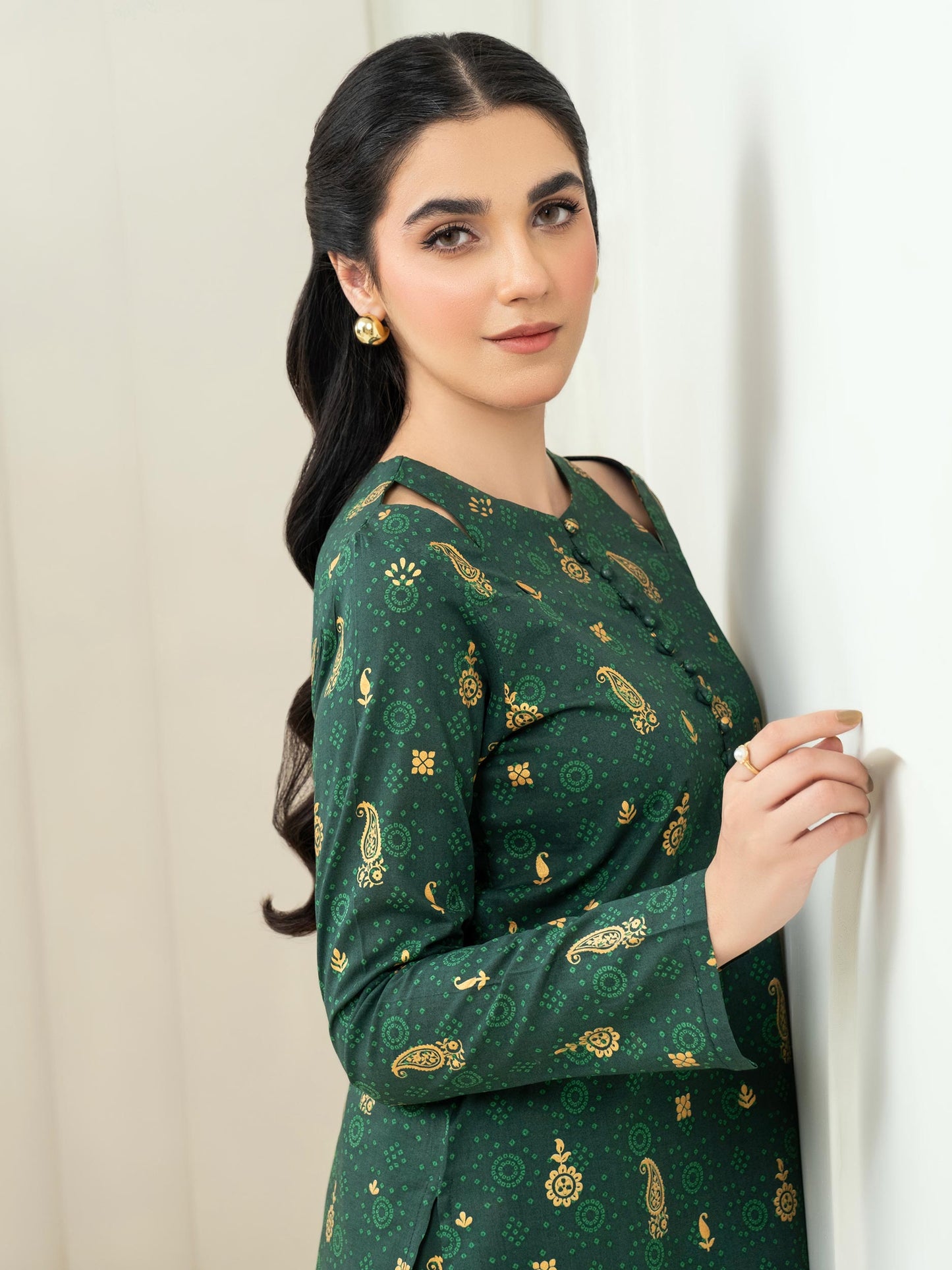 Lawn Shirt-Paste Print (Unstitched)