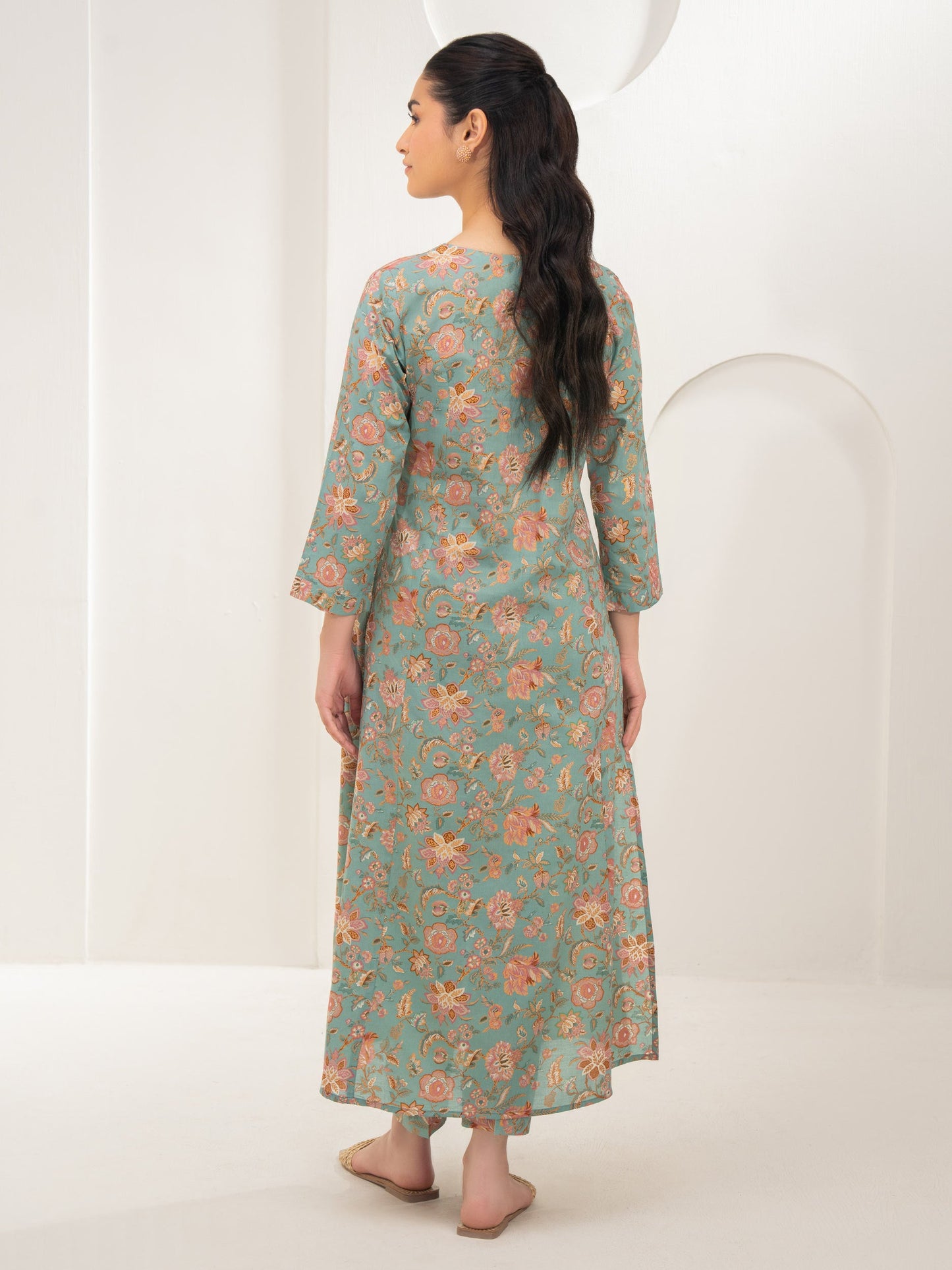 Lawn Shirt-Paste Print (Unstitched)