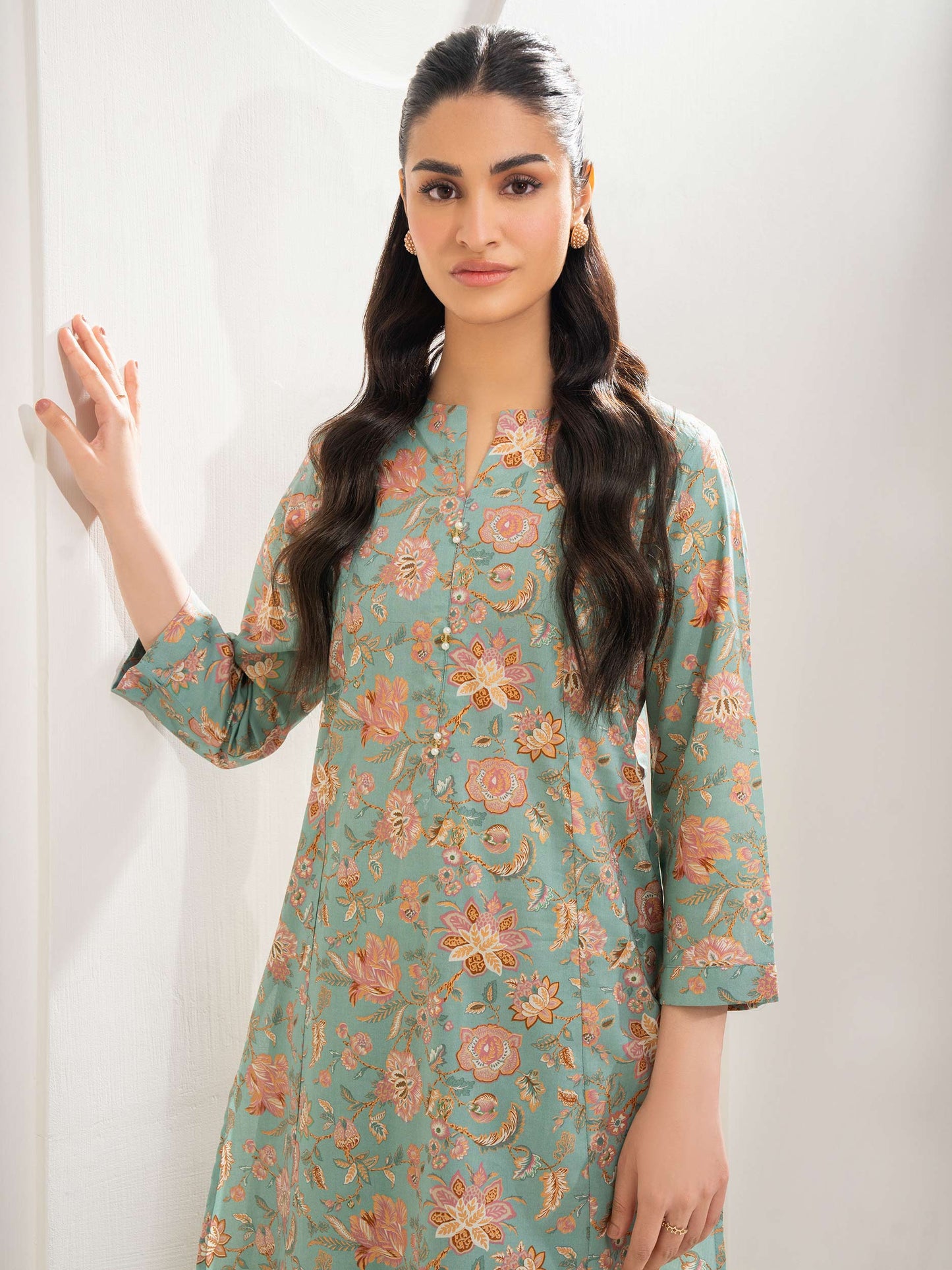 Lawn Shirt-Paste Print (Unstitched)