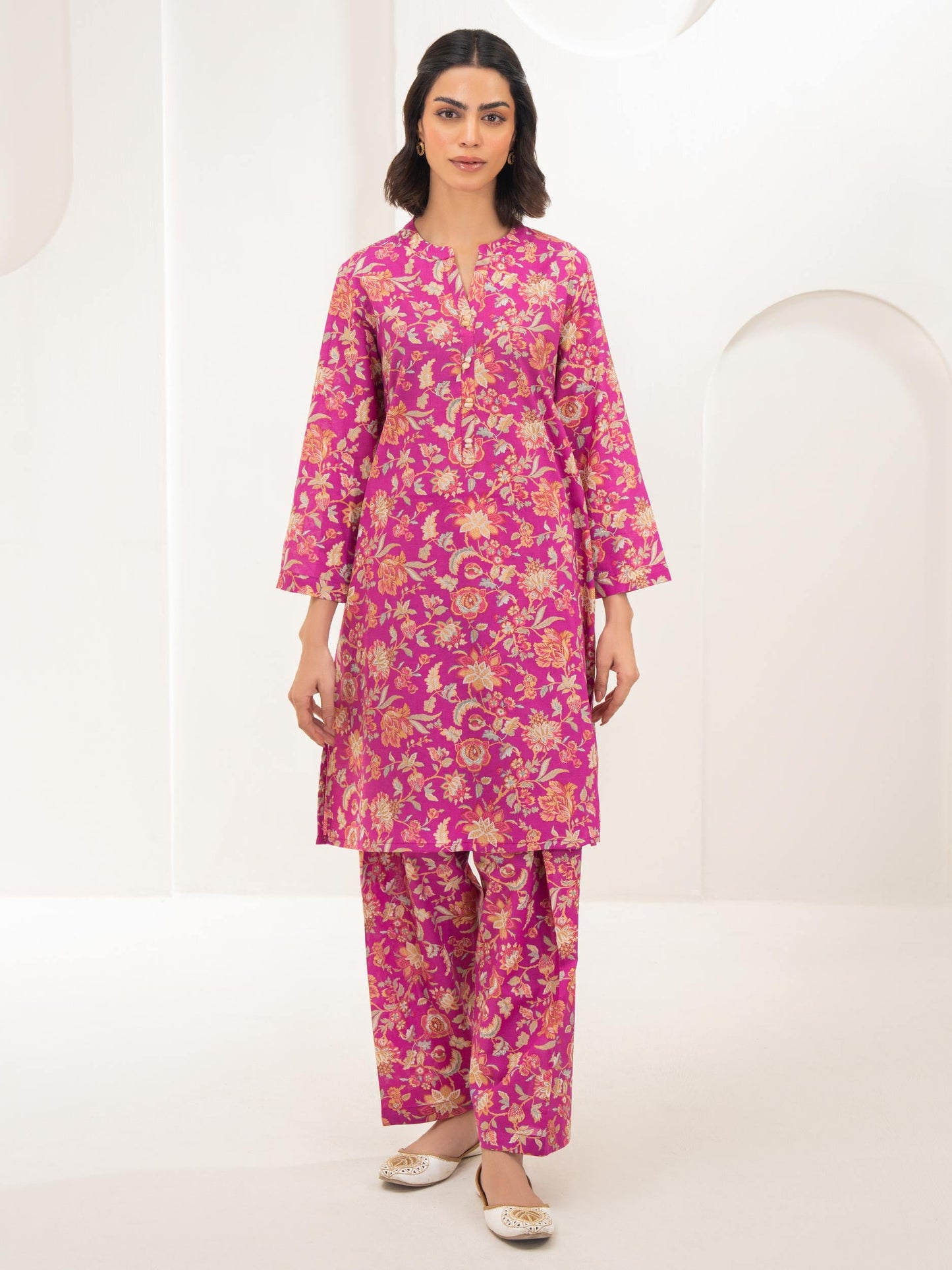 Lawn Shirt-Paste Print (Unstitched)