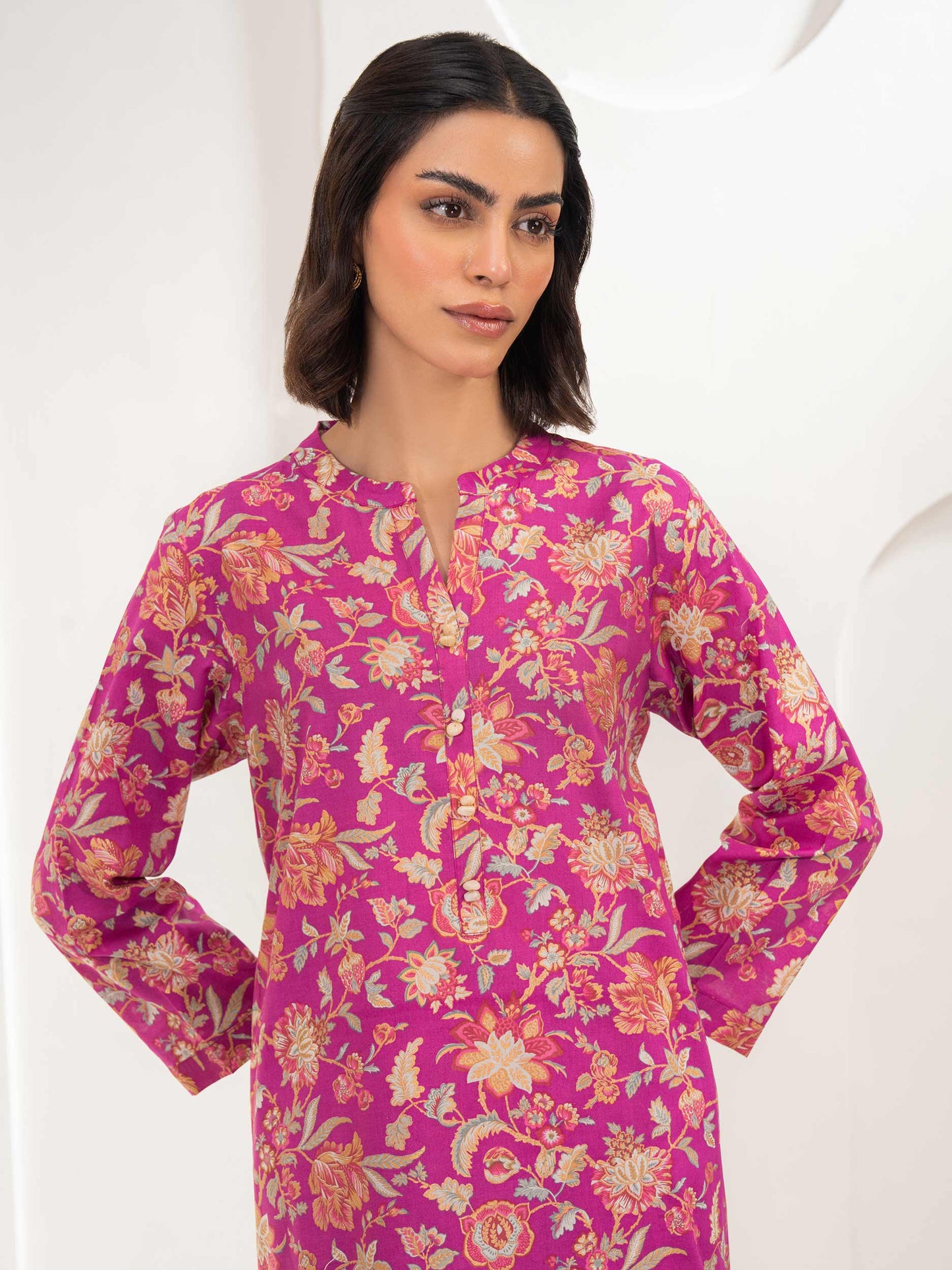 Lawn Shirt-Paste Print (Unstitched)