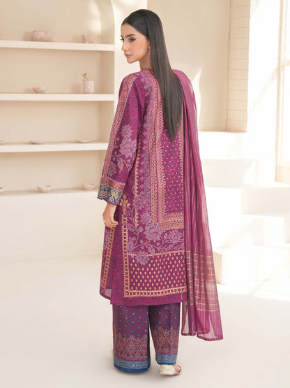 3 Piece Lawn Suit-Paste Print (Unstitched)
