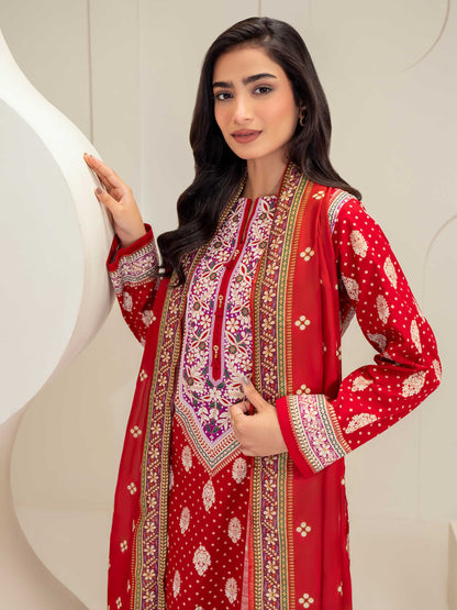 3 Piece Lawn Suit-Paste Print (Unstitched)