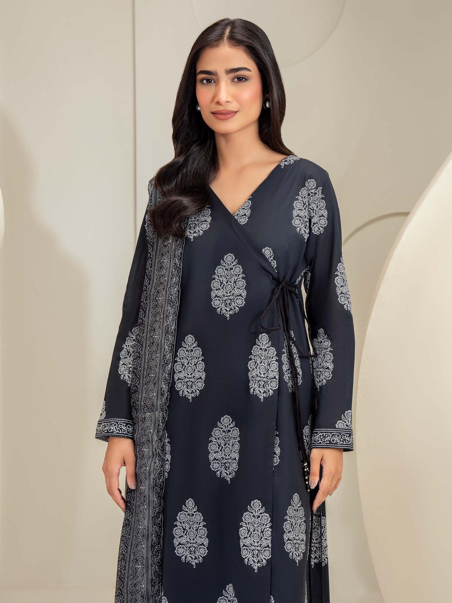 3 Piece Lawn Suit-Printed (Unstitched)