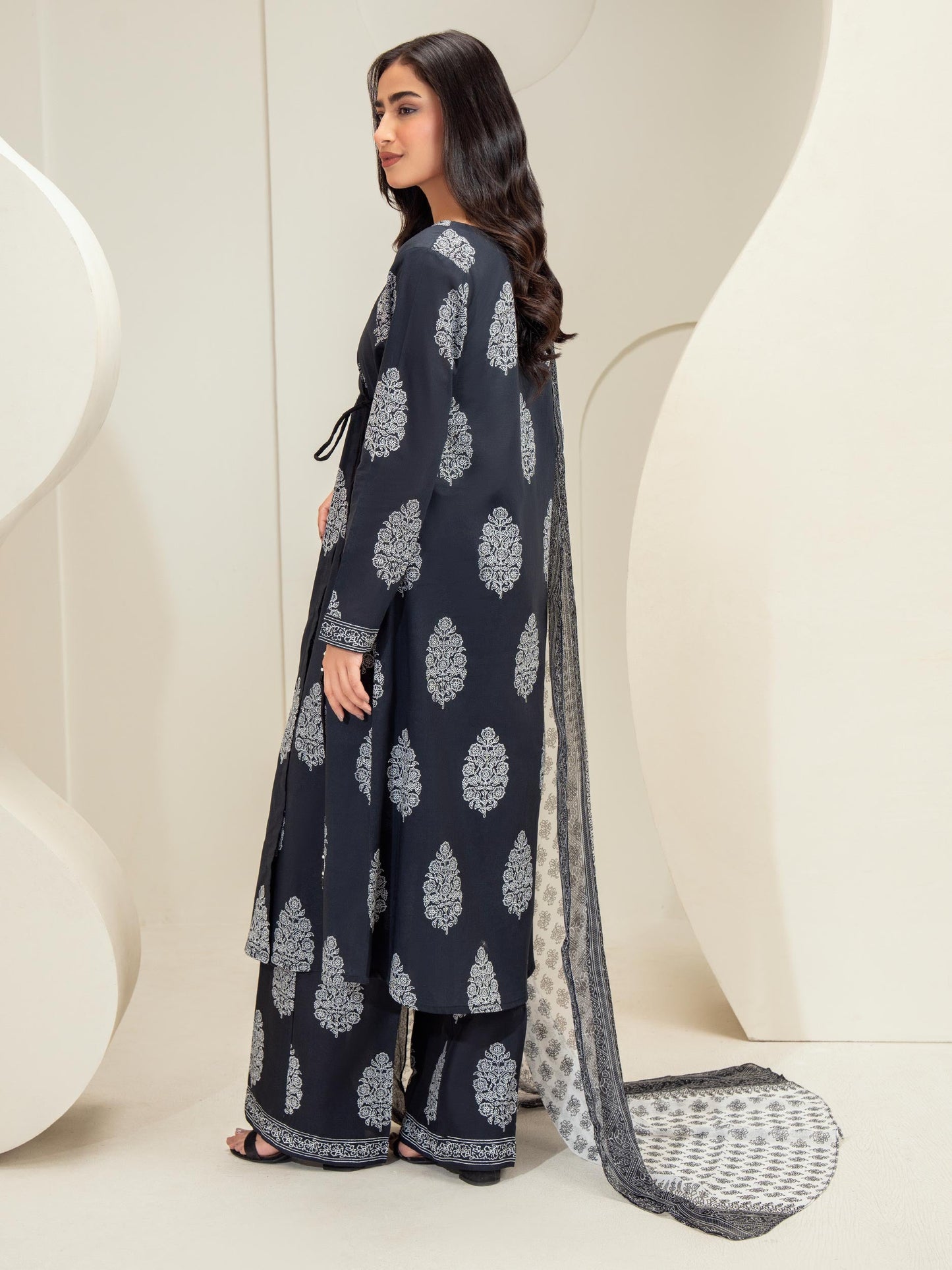 3 Piece Lawn Suit-Printed (Unstitched)