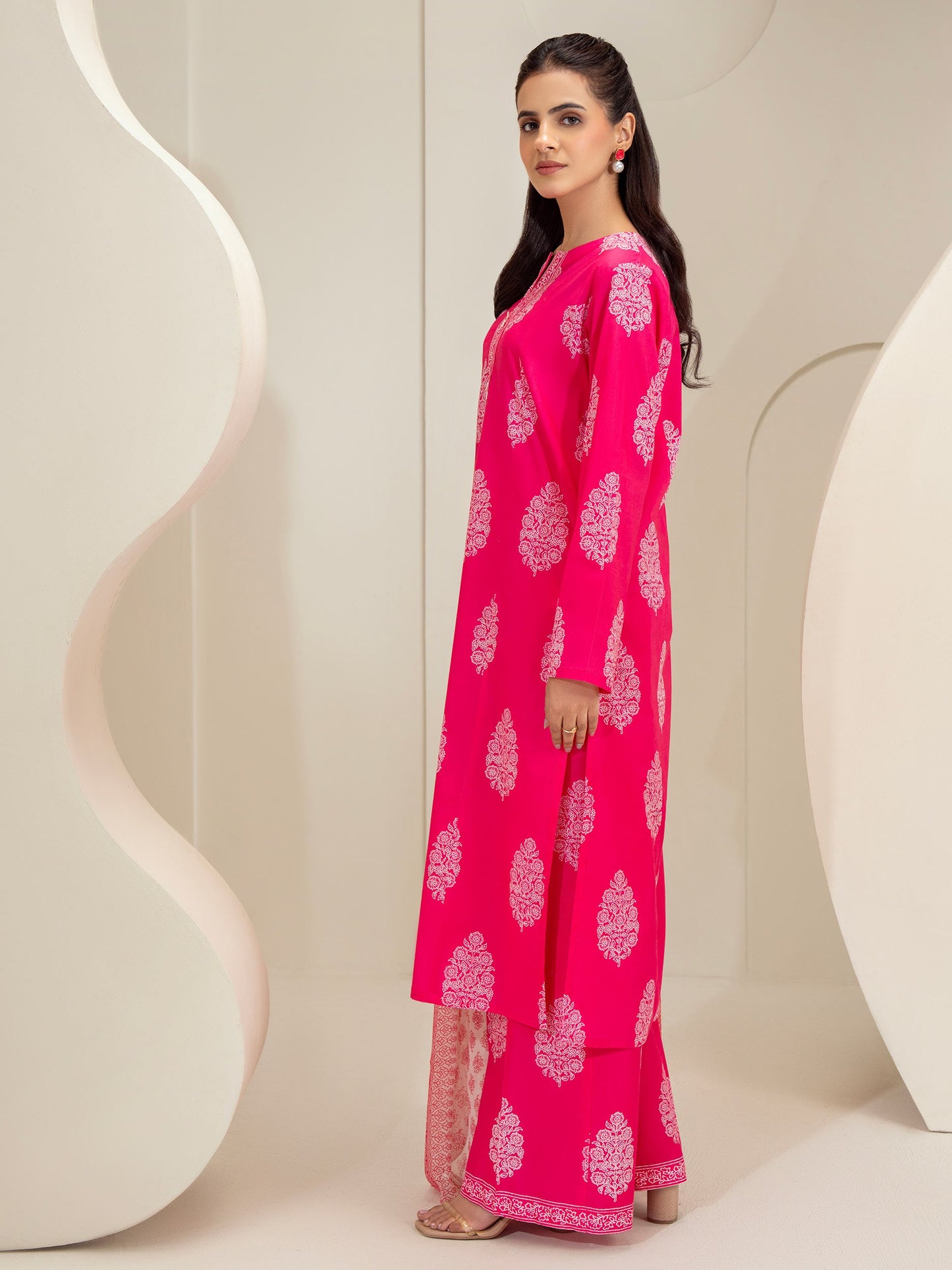 3 Piece Lawn Suit-Printed (Unstitched)