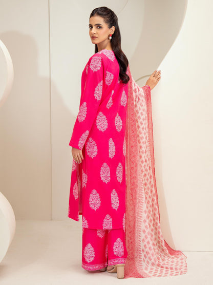 3 Piece Lawn Suit-Printed (Unstitched)