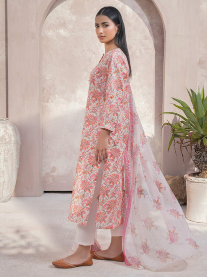 2 Piece Lawn Suit-Printed (Unstitched)