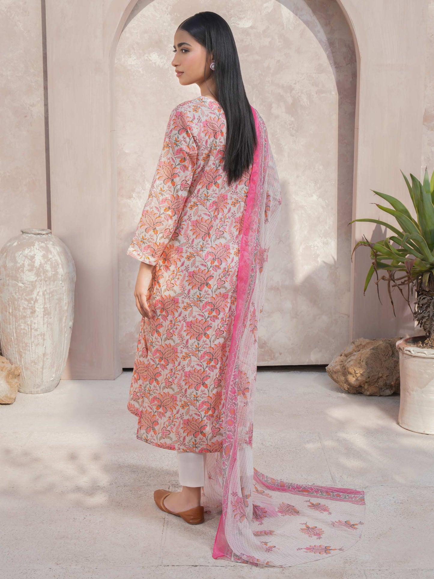 2 Piece Lawn Suit-Printed (Unstitched)