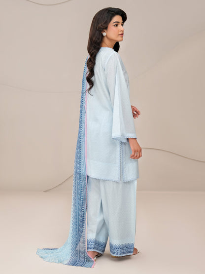 3 Piece Lawn Suit-Printed (Unstitched)