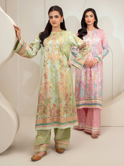 2 Piece Lawn Suit-Paste Print (Unstitched)