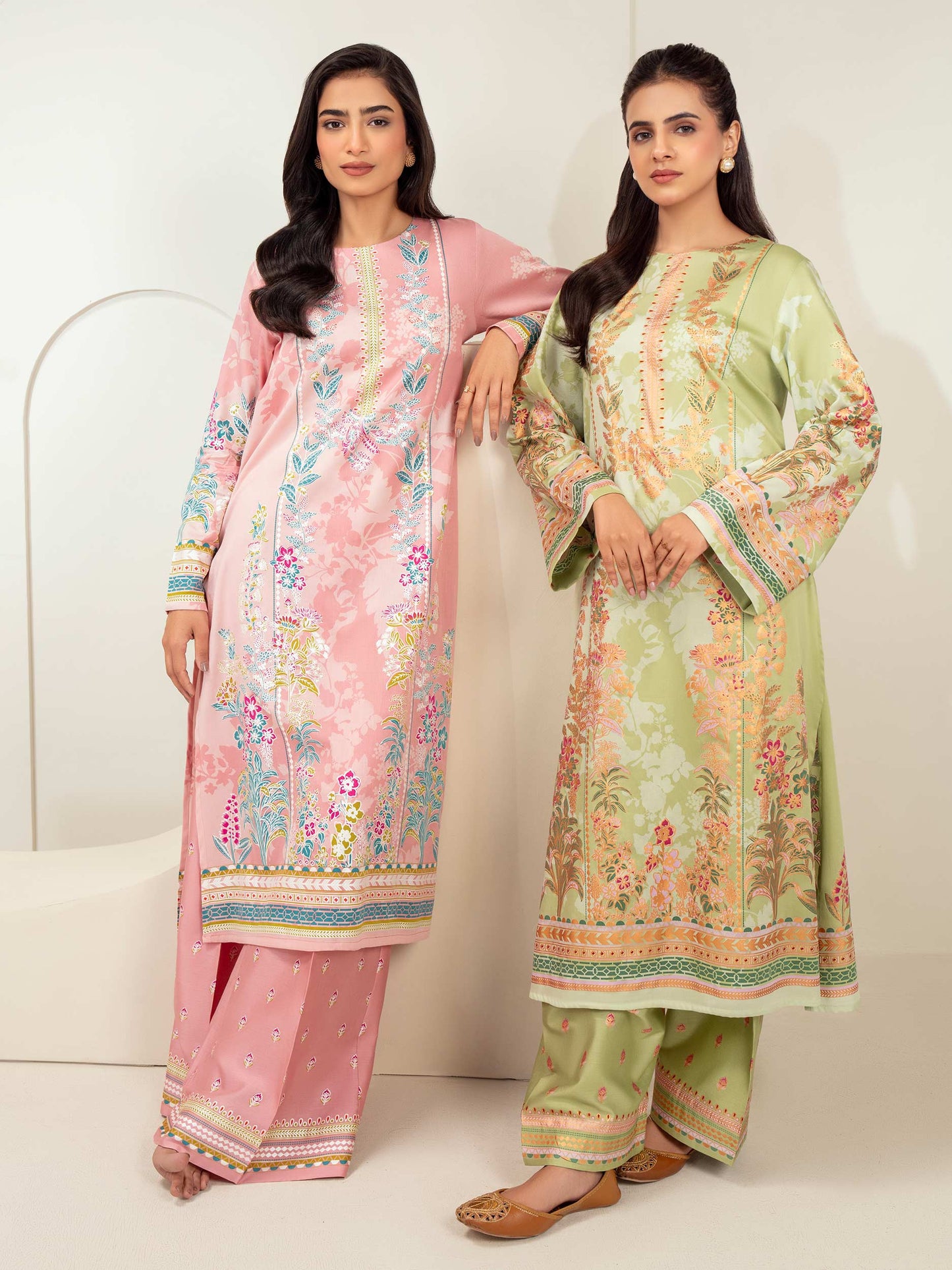 2 Piece Lawn Suit-Paste Print (Unstitched)