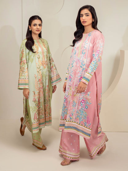 2 Piece Lawn Suit-Paste Print (Unstitched)