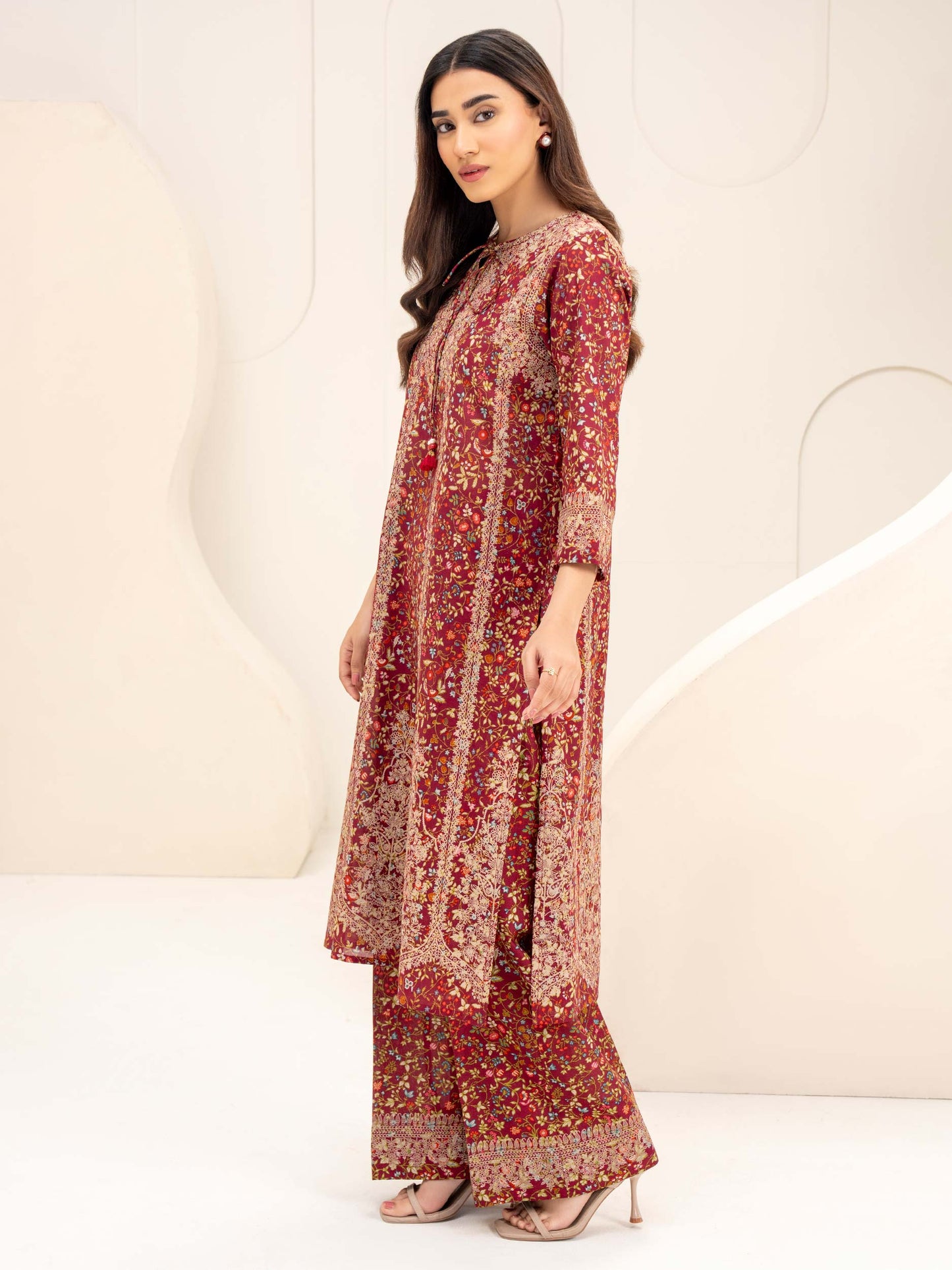 2 Piece Lawn Suit-Paste Print (Unstitched)