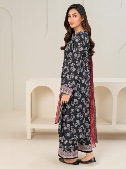 3 Piece Lawn Suit-Printed (Unstitched)