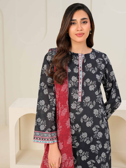 3 Piece Lawn Suit-Printed (Unstitched)