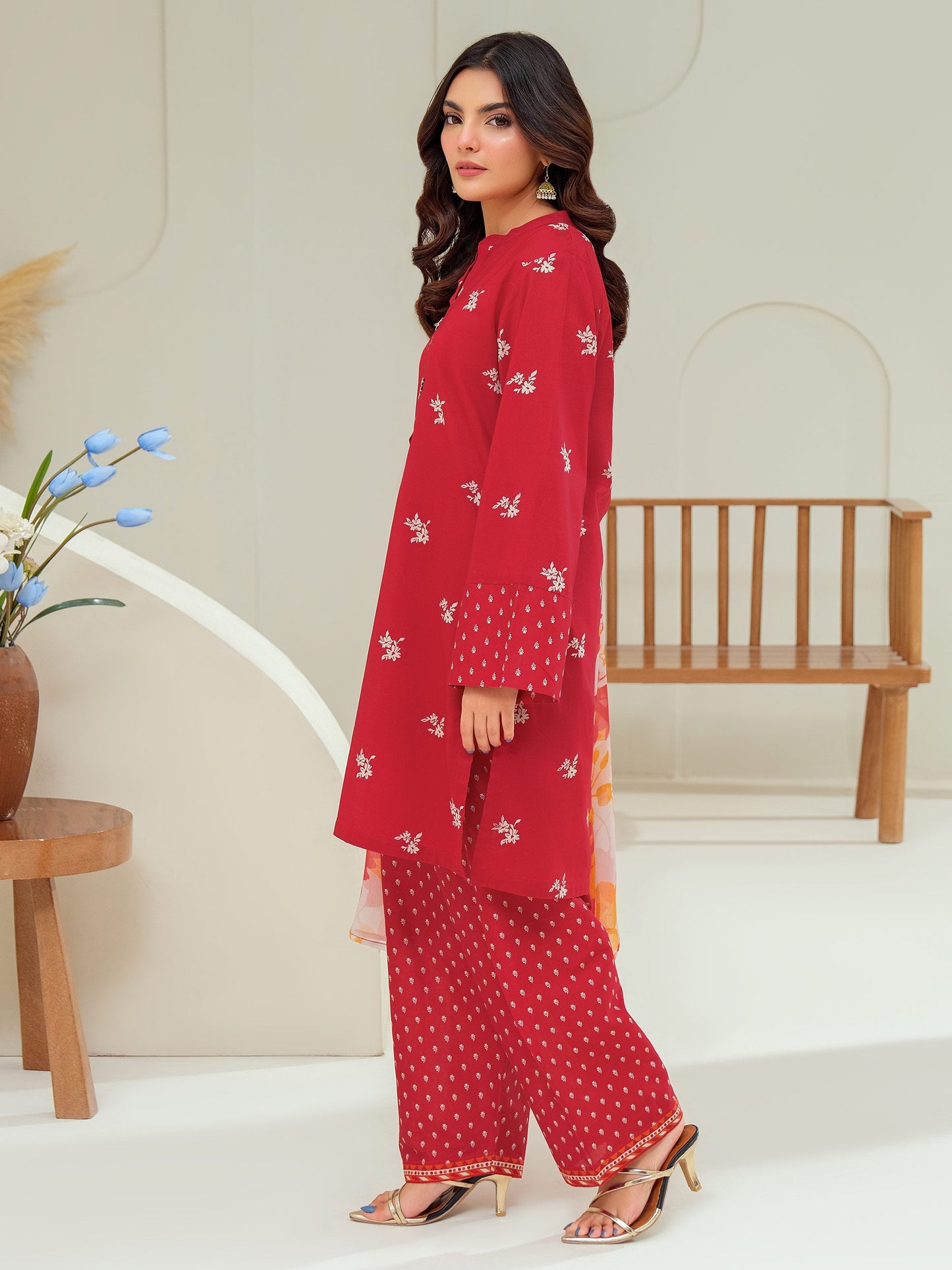 3 Piece Lawn Suit-Printed (Unstitched)