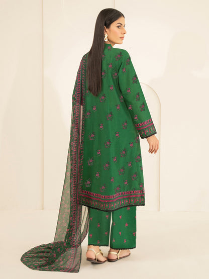 3 Piece Lawn Suit-Printed (Unstitched)