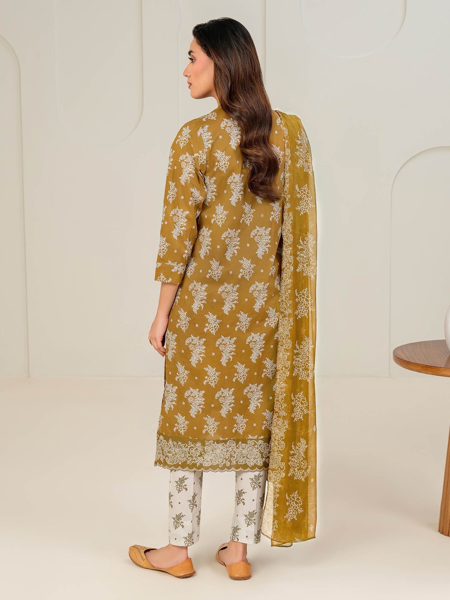 3 Piece Lawn Suit-Printed (Unstitched)