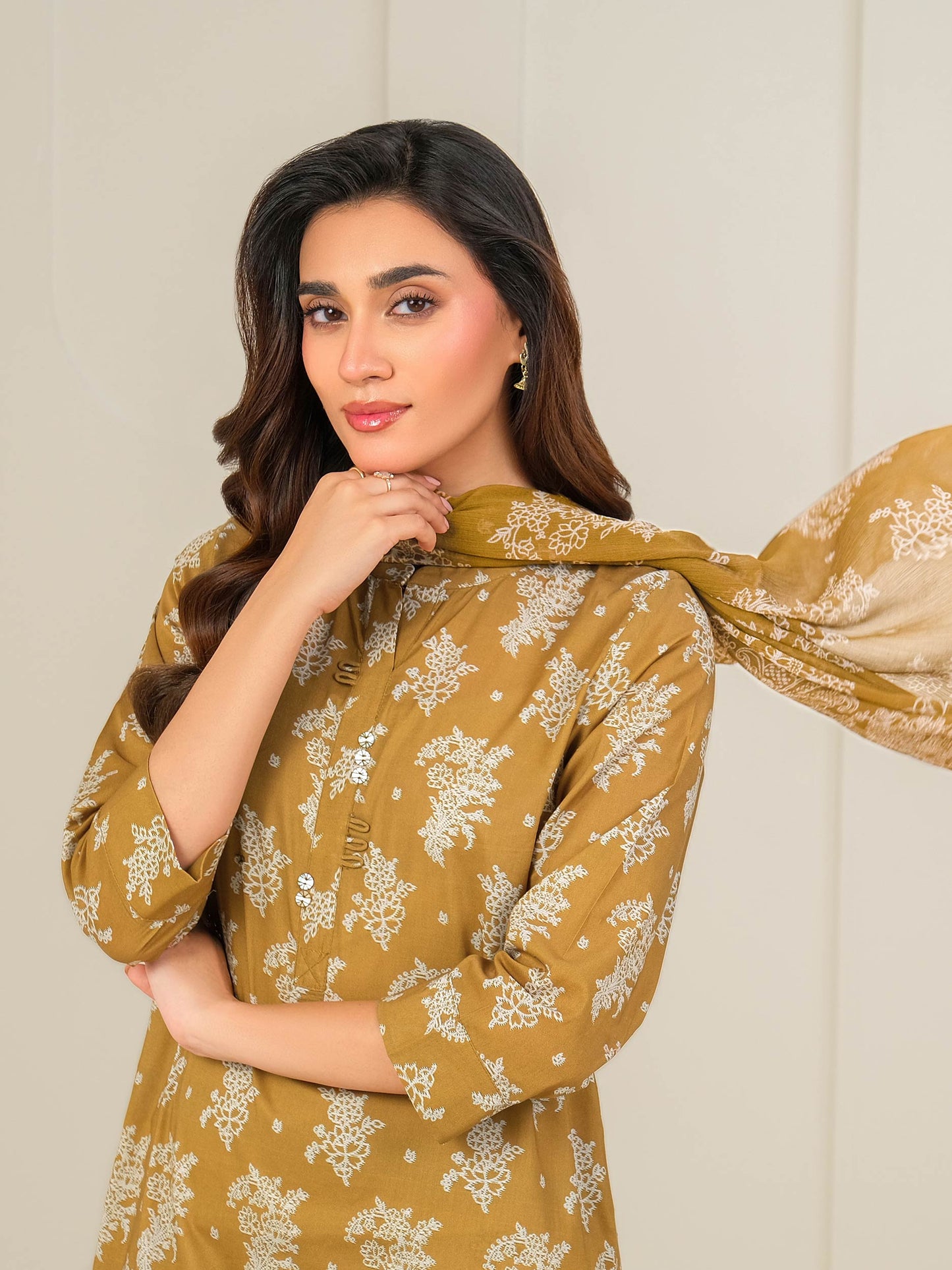 3 Piece Lawn Suit-Printed (Unstitched)