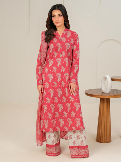 3 Piece Lawn Suit-Printed (Unstitched)