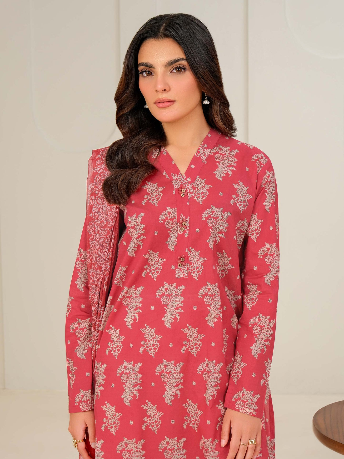 3 Piece Lawn Suit-Printed (Unstitched)