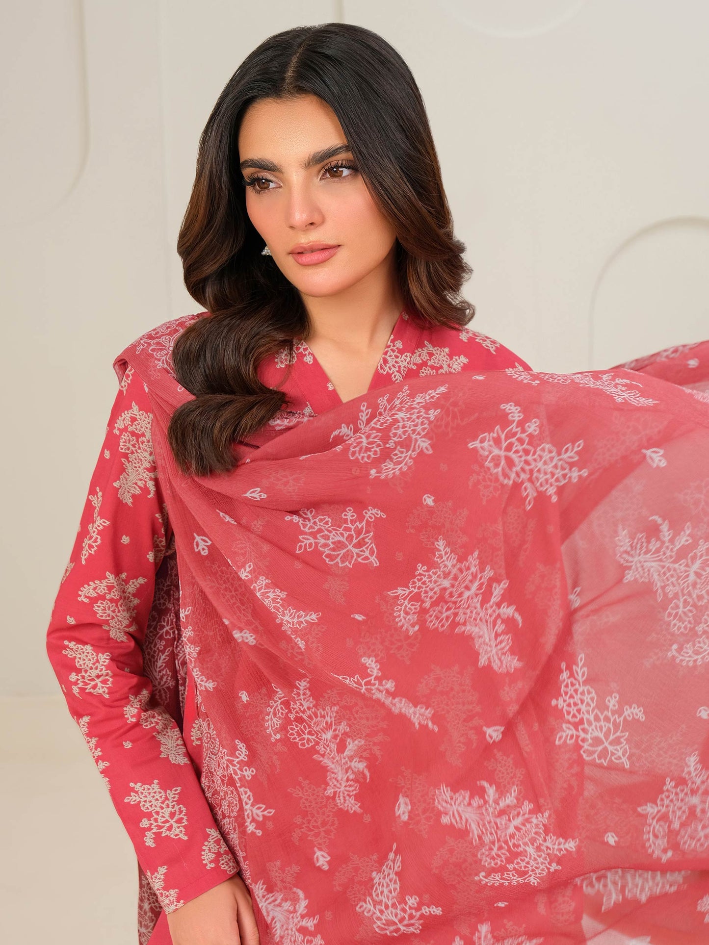 3 Piece Lawn Suit-Printed (Unstitched)