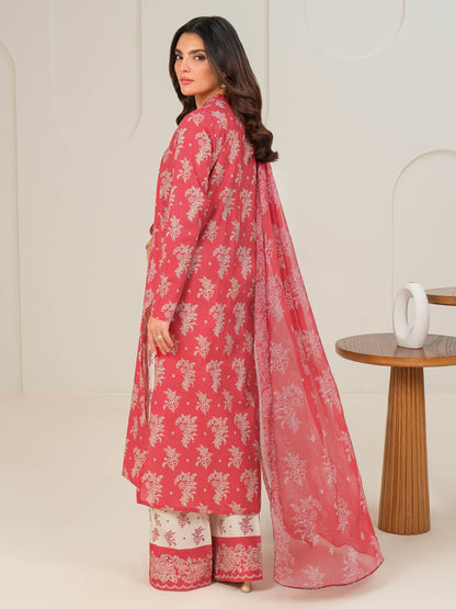 3 Piece Lawn Suit-Printed (Unstitched)