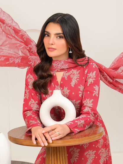 3 Piece Lawn Suit-Printed (Unstitched)