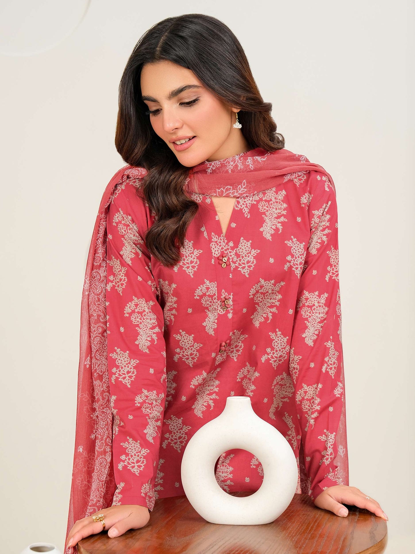 3 Piece Lawn Suit-Printed (Unstitched)
