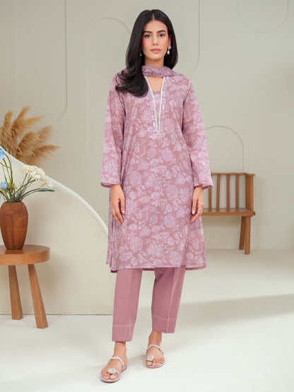 3 Piece Lawn Suit-Printed (Unstitched)
