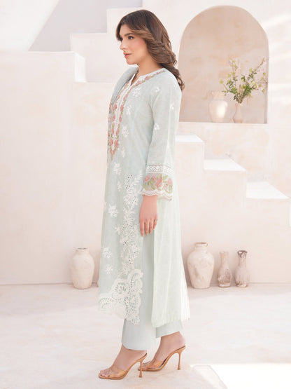 3 Piece Lawn Suit-Embroidered (Unstitched)