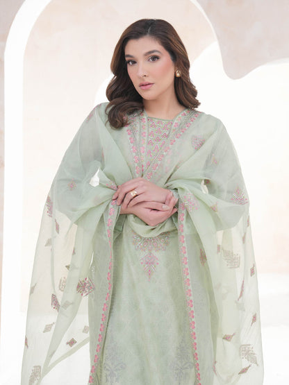 3 Piece Lawn Suit-Embroidered (Unstitched)
