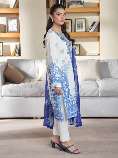 2 Piece Lawn Suit-Embroidered (Unstitched)