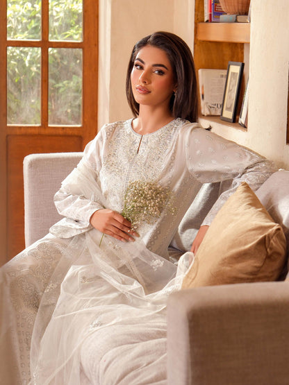 3 Piece Lawn Suit-Embroidered (Unstitched)