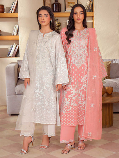 3 Piece Lawn Suit-Embroidered (Unstitched)