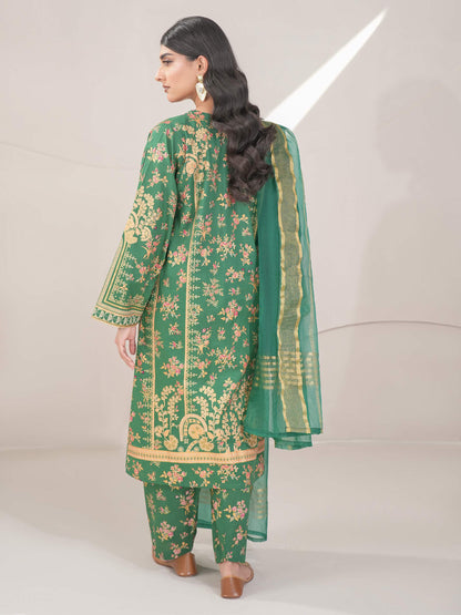 3 Piece Lawn Suit-Paste Print (Unstitched)