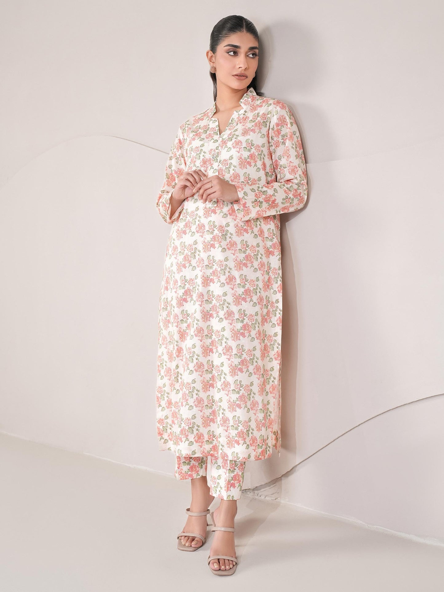 2 Piece Lawn Suit-Printed (Unstitched)
