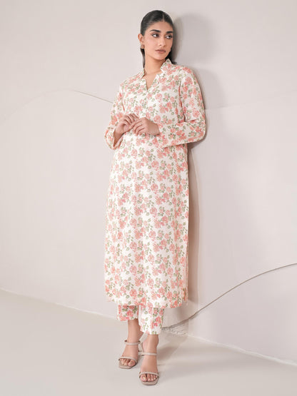 2 Piece Lawn Suit-Printed (Unstitched)