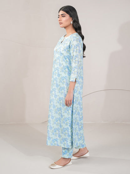 2 Piece Lawn Suit-Printed (Unstitched)