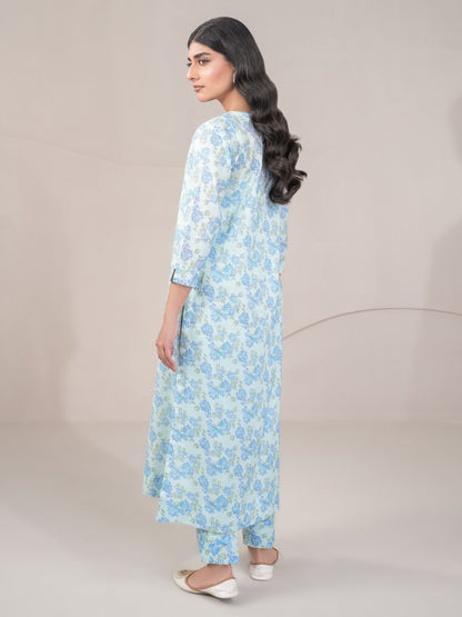 2 Piece Lawn Suit-Printed (Unstitched)