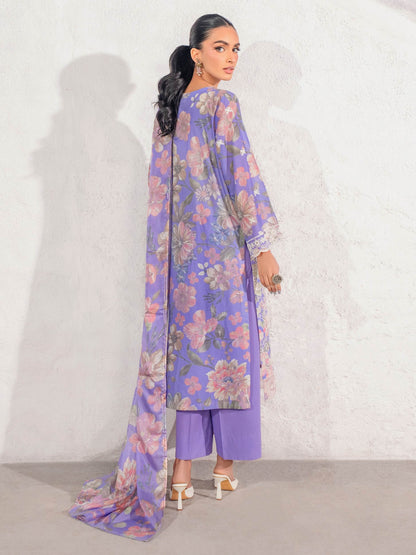 3 Piece Lawn Suit-Embroidered (Unstitched)